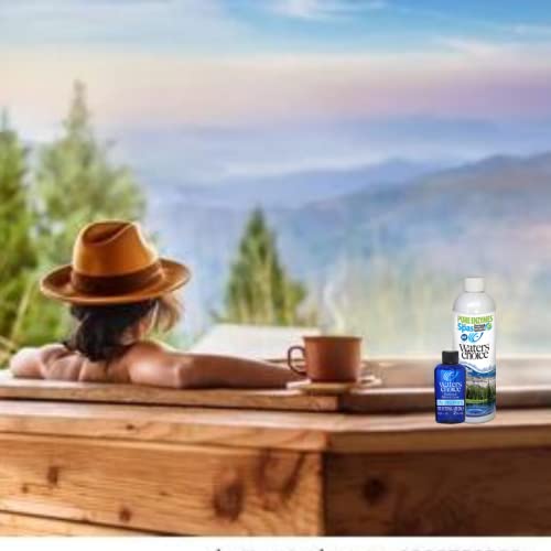 Waters Choice 2 Oz. Enzyme Concentrate-6 Month Supply, All-Natural Spa Water Care, Hot Tub Cleaner, Premium Water Care Treatment, No Harsh Spa Hot Tub Chemicals, Gentle On Eyes, Hair And Skin #TOP3