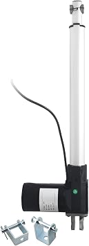Metal Case Electric Elevator 12V/24V, Waterproof Push Rod Force 500n - 6000n, Stroke 30-6000mm, For Industrial Electric Elevation System, Compatible with Tow Bed, Electric Sofa, Electric Lift Lever