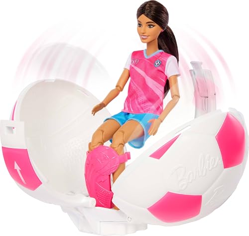 Barbie Team Roll and Reveal Soccer Player Doll and Accessories - image 4