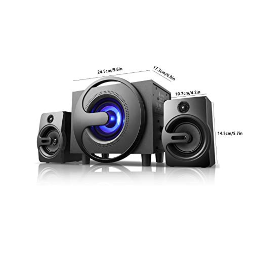 LIQIANG Enceintes De Bibliothèque Actives 4″- Haut-Parleur 2.0 pour Ordinateur – Moniteur De Studio Amplifié - Les Beatles, Paul McCartney, John Lennon, RIngo Starr, George Harrison LIQIANG Enceintes De Bibliothèque Actives 4"- Haut-Parleur 2.0 pour Ordinateur - Moniteur De Studio Amplifié – Image 7