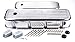 Racing Power Co-Packaged Aluminum Valve Covers -Tall Big Block Chevy P/N R6330