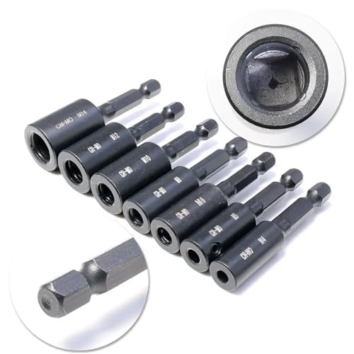 Clé à douille M5 adaptateur de mandrin pour perceuse et tournevis électrique