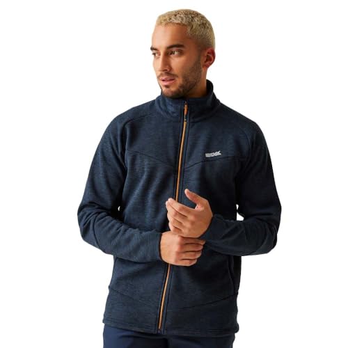 Regatta Men's Full Zip Fleece, Navy, X-Large