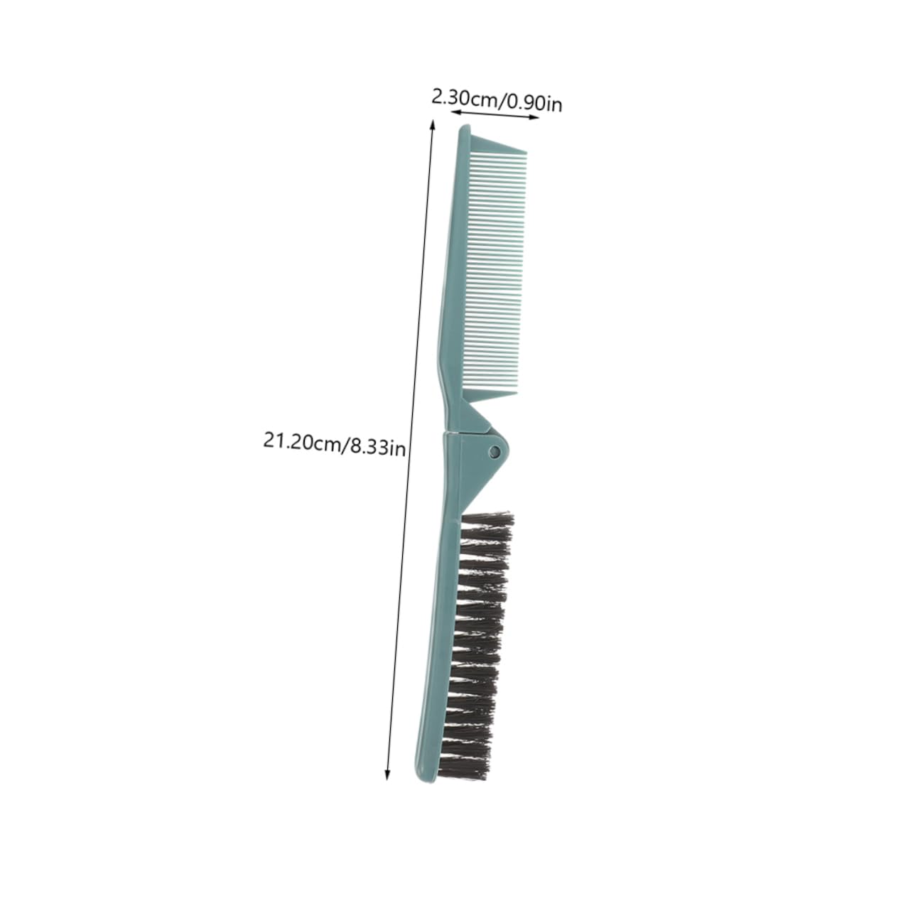 Beavorty 20 Stück Doppelzahn Klappkamm Reisebürste Für Damen Kompakte Haarbürste Mini Haarbürste Bürste Für Haare Faltbare Reise Rundbürste Mini Bürste Reise