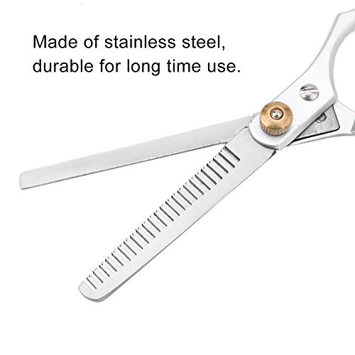 Tesoura de corte de cabelo, Conjunto de tesouras para corte de cabelo em aço inoxidável Tesoura para