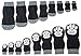 Harfkoko Pet Heroic 8 Sizes Anti-Slip Dog Socks Cat Socks Dog Cat Paw Protector with Rubber Reinforcement, Traction Control for Indoor Wear, Fit Extra Small to Extra Large Dogs Cats