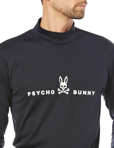 Amazon | [サイコバニー] ベーシックロゴ モックネックロンTEE / GF032