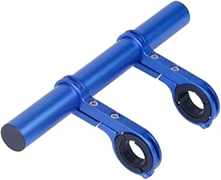 BESPORTBLE Bike Stand For Bicycles Flashlight Mount Bicycle Flashlight Bracket Bike Carrier Bicycle Extender Holder Red Double Handlebar Extension Bracket Bicycle Extension Bracket Bracket Handlebar