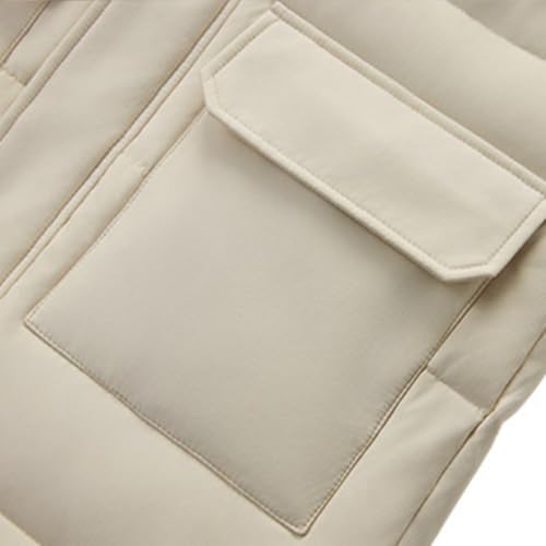 DINGDONG'S CLOSET Kid Boys Girls Winter Hooded Zipper Down Padded Parka Puffer Jacket4