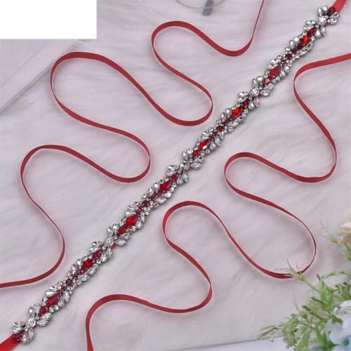 Rhinestones Wedding Belt Jewelry Belt Applique Accessory For Bridal Sash Women Banquet3