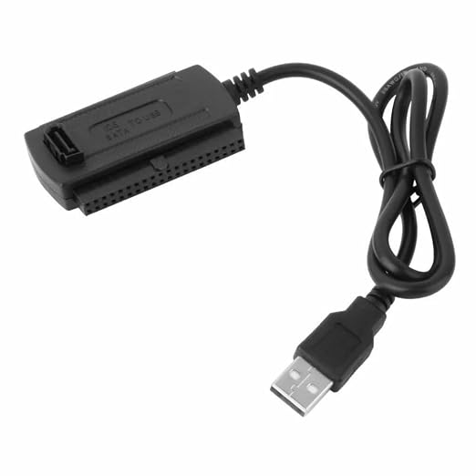 Cable adaptador USB 2.0 a SATA PATA IDE para discos duros 2.5" y 3.5" miniatura 4