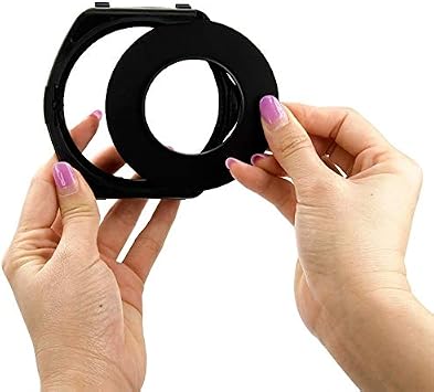 QKOO Neutral Density ND Filter Set ND2 / ND4 / ND8 / ND16 + G.ND2 / G.ND4 / G.ND8 / G.ND16 + Adapter Ring + Filter Holder + Filter Case for DSLR Camera Lens