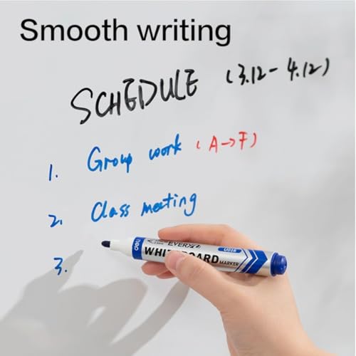 Image of AccuPrints Magnetics White Board Marker, Marker for White Board Magnetic Dry Erase Markers Fine Tip Low-Odor Whiteboard Markers with Duster Parent (Magnetic Duster 2 Set) (A5P0)