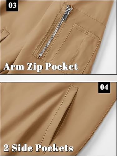 Image of MIA FASHION Men's UPF 50+ Full Sleeves Zipper Function Sun Protection Jacket for Biking & Sport