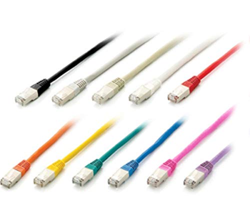 Equip Câble patch Platinum RJ45 S/FTP Cat6A (SSTP) PIMF HF en plastique Jaune 0,50 m