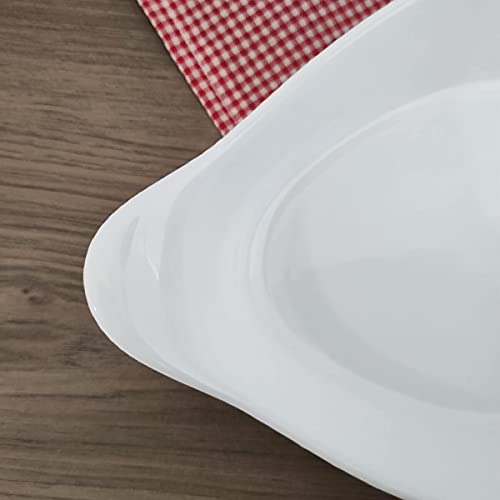 Marinex Assadeira Oval Pequena Temperado 24x15cm 600ml