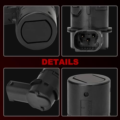 Image of Parking Assist Sensor Compatible with Ford F150 F250 F350 F450 F550 E-150 E-250 Escape Explorer,Lincoln Navigator,Mercury Mariner,3F2Z15K859BA,4 PCS Reverse Backup Bumper Rear Parking Sensors