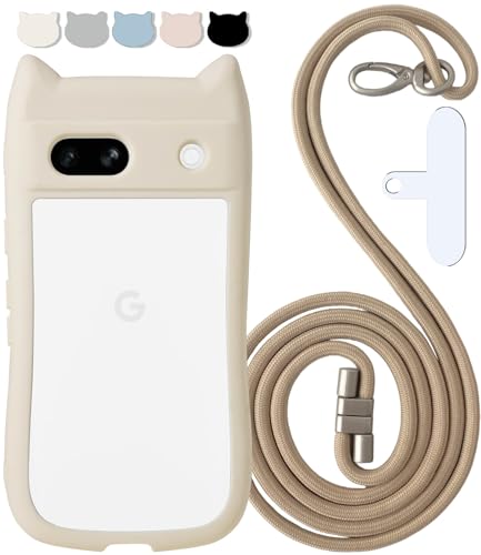 Amazon.co.jp: shinyle pixel 8a ケース クリア 猫耳 グーグルピクセル