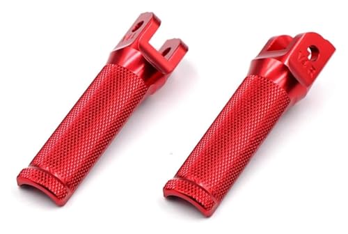 Repose-pieds avant de moto en alu rouge pour Ducati Panigale 1199 1299 V4 V2