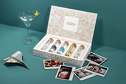 Tastillery Gin Tasting Probierset “Gin Weltreise” in Geschenkbox (5 x 50ml) – Bild 3