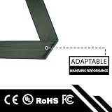 LINKUP Kabel PCIe 3.0 16x, ekranowany, ekstremalnie szybki kabel przedłużający PCI Express Riser 2020 Rev., gniazdo 90°, 25 cm, kompatybilny z TT
