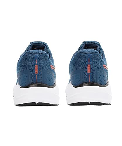 Image of Puma Unisex-Adult Aviator Profoam Sky Sailing Blue-Cherry Tomato Running Shoe - 13 UK (37661503)