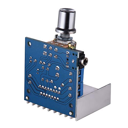 KKmoon Módulo Amplificador de Áudio Estéreo 2.0 15 W + 15 W Dual-channel Mini Amplificador Board Amp