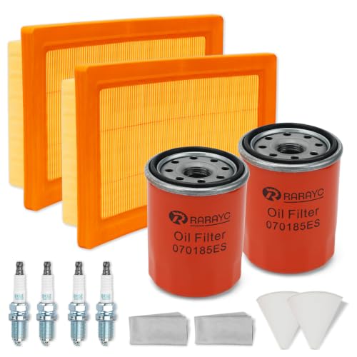 Image of 6485 Maintenance Kit Compatible with 16KW 20KW 22KW 24KW 26KW Cooled Generators 999cc Engine with Paper Funnel Oil Wipe Replace Part Number 0J8478S Air Filter 070185E Oil Filter (2pcs)