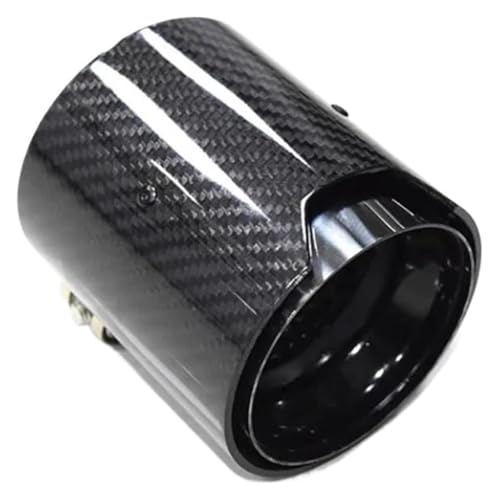 Para BM&W F87 F80 F82 F83 F90 M2 M3 M4 M5 M6 1 Pieza Silenciador Escape extremo escape salida doble(Bluing 70mm-93mm)