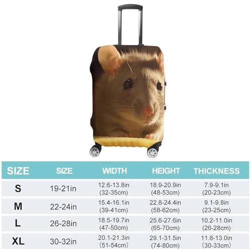 Housse de bagage anti-rayures et lavable pour valise XL de 48 à 81 cm
