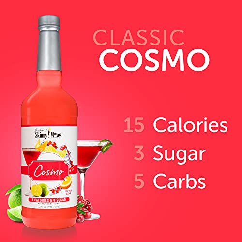Jordan's Skinny Mixes Cosmo, Sugar Free Cocktail Flavoring Mix, 32 Ounce Bottle - Thumbnail 2