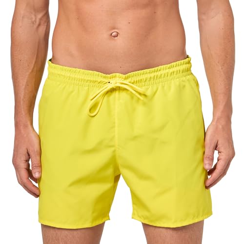 Lacoste Men's Lightweight Monochrome Swim Trunks