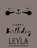 Photo Gallery happy birthday leyla: leyla happy birthday gift . sketchbook cute cat on cover. large unlined blank papers for sketching, drawing & doodling ,110 ... crayon coloring and colored pencil drawing Photo Gallery happy birthday leyla: leyla happy birthday gift . sketchbook cute cat on cover. large unlined blank papers for sketching, drawing & doodling ,110 ... crayon coloring and colored pencil drawing