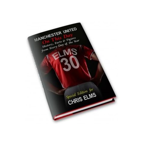 Personalised Manchester United Book Cover
