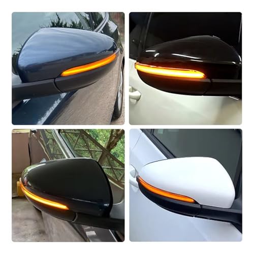 Clignotant latéral LED dynamique ambre pour sécuriser les trajets en Golf 6