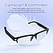 Tulbeys Smart Glasses for Men Women - Bluetooth Audio Glasses with Photochromic Lenses, Build in Mic & Speaker IPX4 Waterproof Voice Assistant Open-Ear Lightweight Design for Work Fitness Gaming
