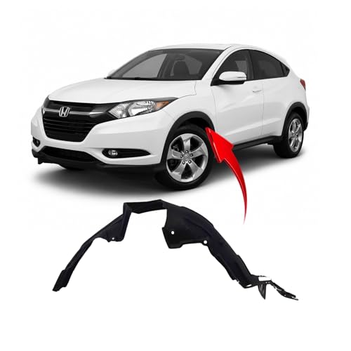 Image of FitParts Compatible with Honda HR-V 2016-2018 Front Left Fender Liner