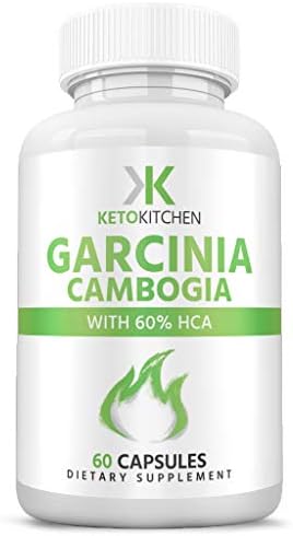 Pure Garcinia Cambogia Extract | Weight Loss Pills | Best Appetite Suppressant | Supports Weight Loss, Fat Burn & Suppresses Appetite | 60 Caps from Keto Kitchen