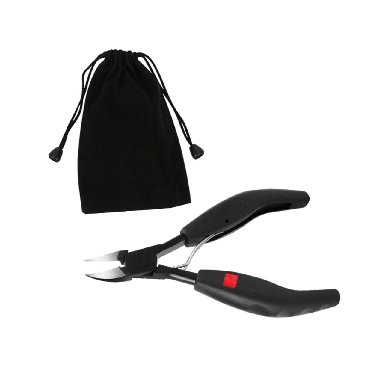 PartyKindom Stainless Steel Nail Clippers Scissors Cuticle Nipper for Ingrown Toenail Treatment