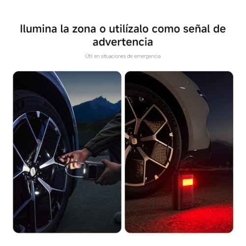 Miniatura 9 de Xiaomi Portable Electric Air Compressor 2 Pro, Batería 2500 Mah, 5 Modos, 150 Psi, Apagado Automático, Pantalla Digital Luz Led, Usb C Ideal Para Coche, Bicicleta, Moto, Patinete Balones