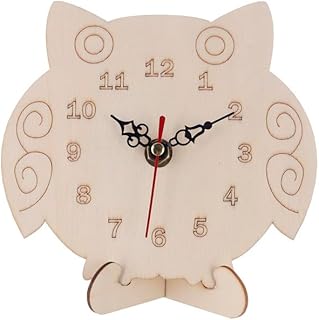 لعبة تعليمية Ck-18 خشبية على شكل بومة مع حامل للأطفال من ثري ايه - 3-5 سنوات بيج - New-3A-3186-Beige4