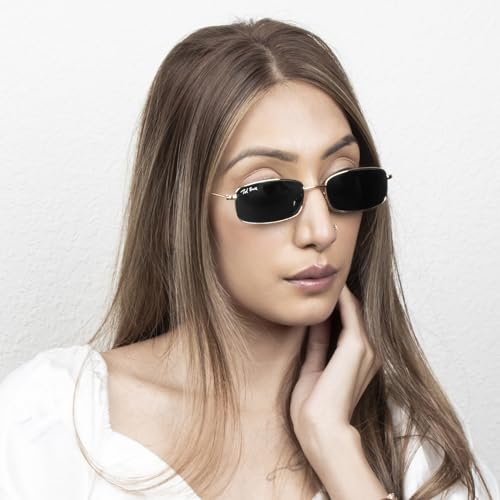 Image of Ted Smith Polycarbonate UV Protection Metal Square Sunglasses
