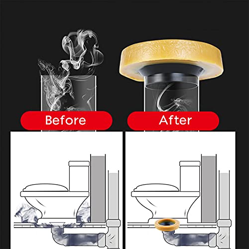 Extra Thick Toilet Wax Ring, Toilet Bowl Wax Seal Kit with Closet Bolts