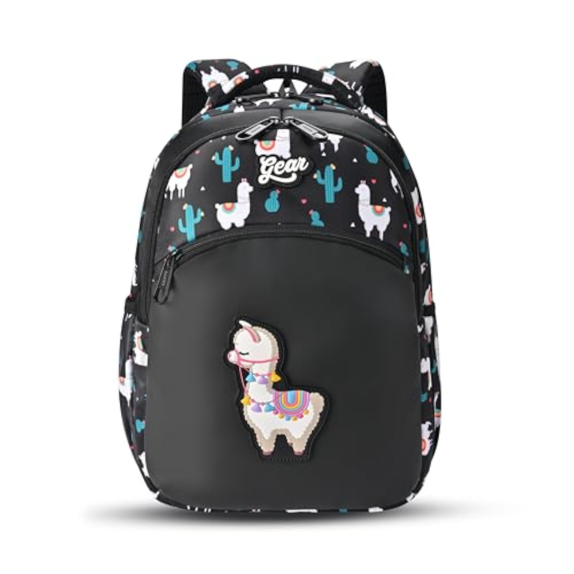 Llama 2 Compartment Backpack, Water Resistant School Bag