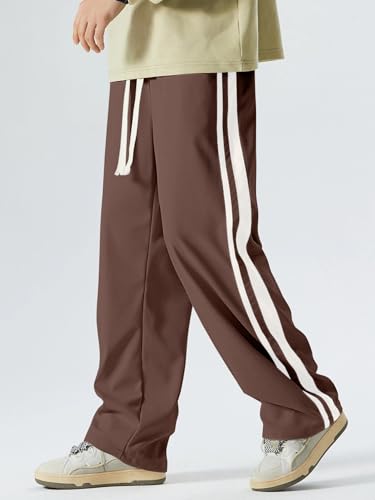Image of GRECIILOOKS Men's Loose Mid Rise Casual Trousers Pants | Regular | Sports Stylish Track Pant | Sweatpants (Available in Plus Size)