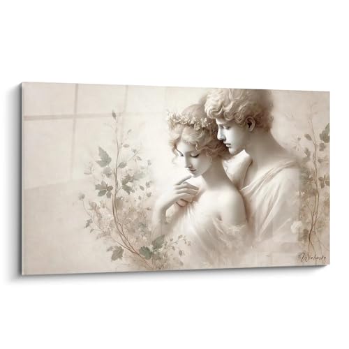 Tableau Amants Immortels Walensky en Alu Dibond, l'élégance d'une décoration murale haut de gamme 3XL