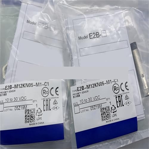 Sensor E2B-M12KN05-M1-C2 inductivo M12 5mm PNP NC de proximidad 4