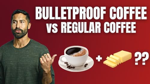 247: Bulletproof Coffee vs. Regular Coffee For Fat Loss Podcast Por  arte de portada