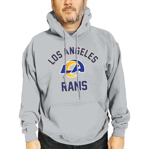 Image of Team Fan Apparel NFL Gameday Hoodie Pullover Sweatshirt for Men and Women | Officially licensed NFL Gameday fleece pullover - kangaroo pocket, ribbed cuffs, drawstring hood, unisex fit