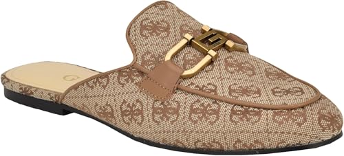 GUESS, FLGBO3 Fashion Fashion Slippers, Beige Brown, 8 UK